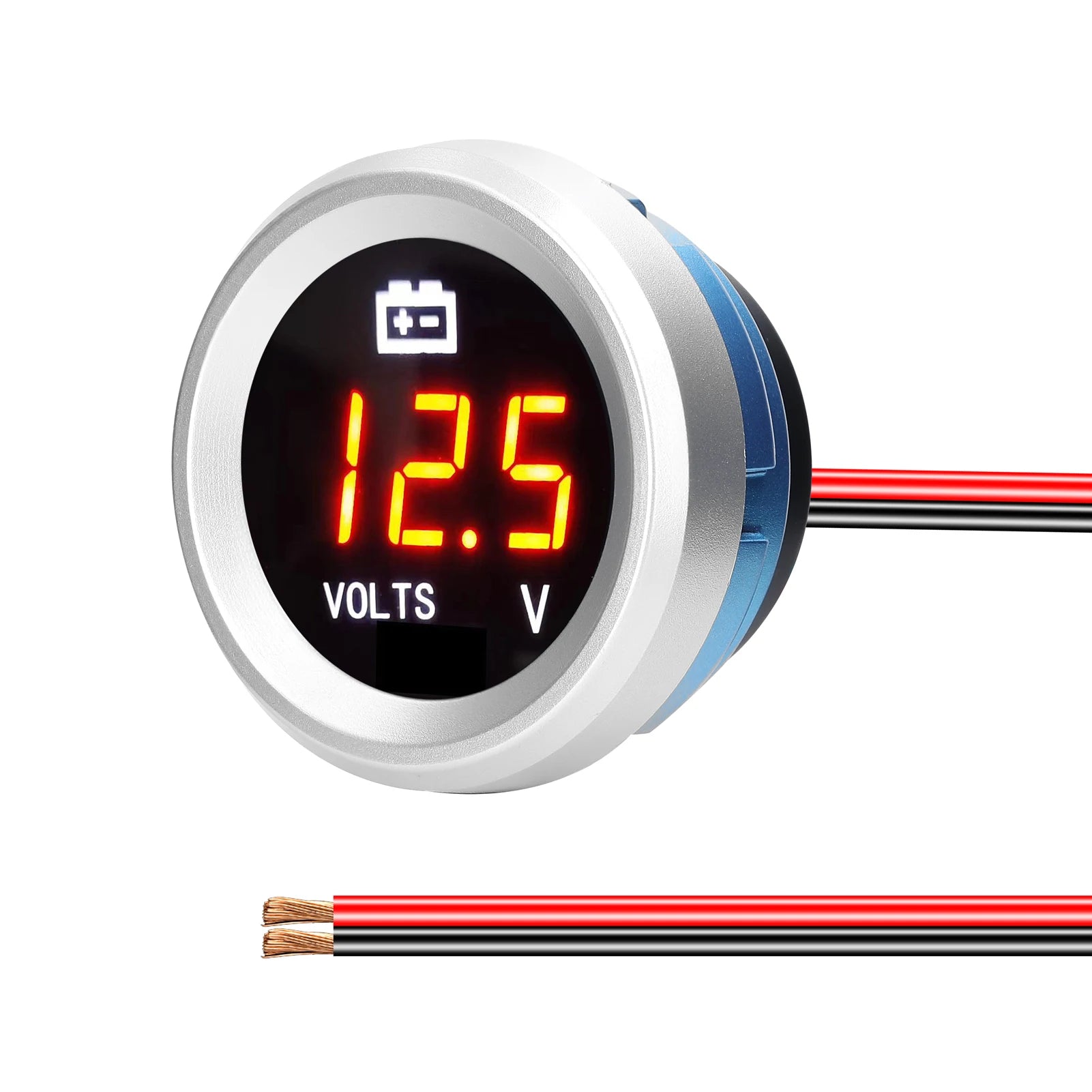 Diamond Series Digital Voltmeter with Flashing Alarm Car Volt Detector 9-35V Volt Tester Voltage Monitor for Auto Motorcycle Diamond Series Digital Voltmeter with Flashing Alarm Car Volt Detector 9-35V Volt Tester Voltage Monitor for Auto Motorcycle