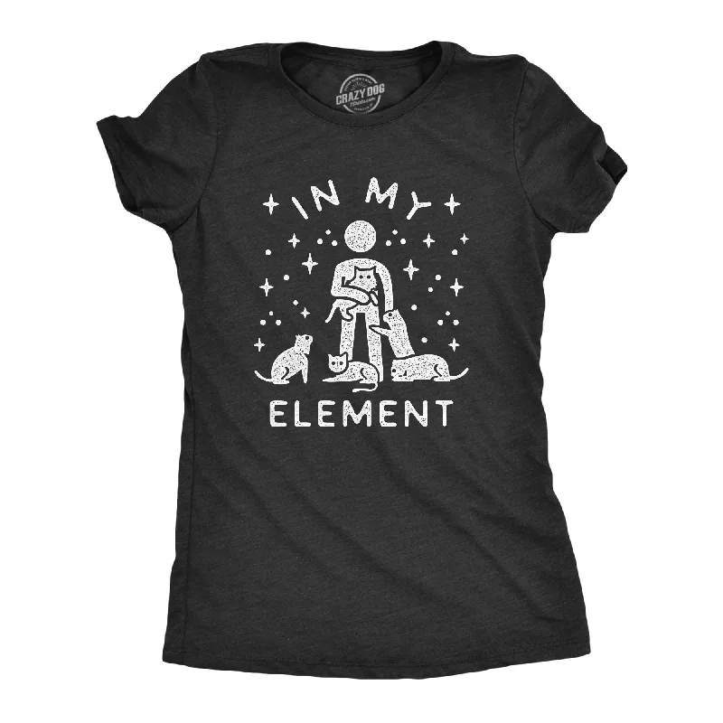 High Street Style In My Element Cats Women's T Shirt