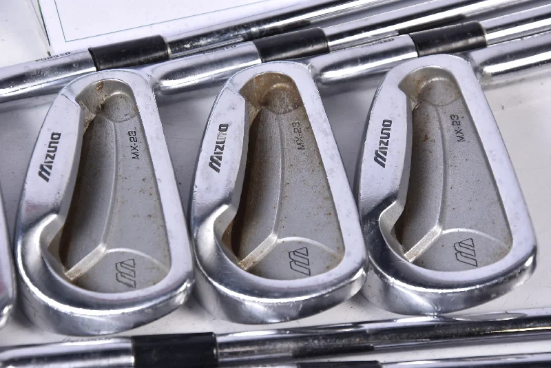 Fashion Pioneer Mizuno MX-23 Irons / 3-PW / Regular Flex Dynamic Gold Lite R300 Shafts Fashion Pioneer Mizuno MX-23 Irons / 3-PW / Regular Flex Dynamic Gold Lite R300 Shafts
