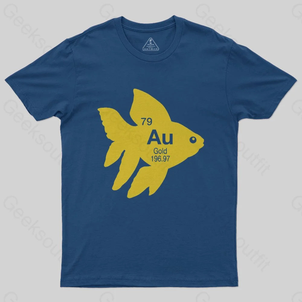 Fashionable In The Times Au Gold Fish T-Shirt