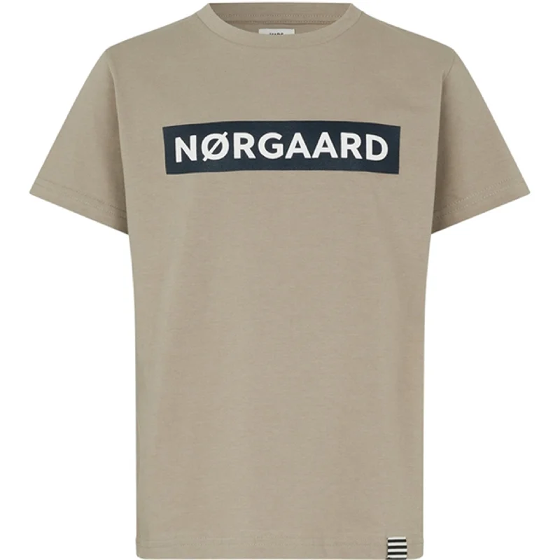 Soft Clothing Mads Nørgaard Printed Tee Thorlino T-Shirt Vintage Khaki