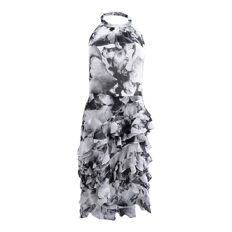 Fashion Must-have MSK Women's Floral-Print Ruffle Dress
