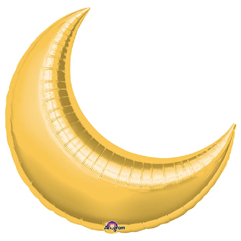 Free Design 26 inch CRESCENT MOON - GOLD (3 PK)