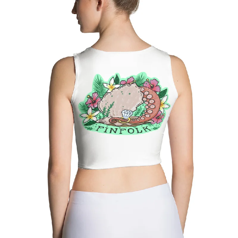 Soft Comfort Sucker for You Crop Tank