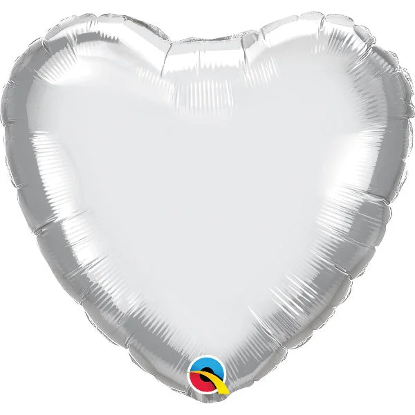 Sports Trend 18 inch HEART - CHROME SILVER