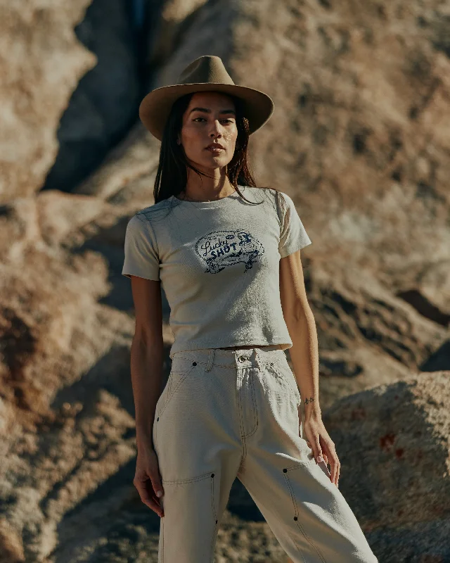 Cozy Vibes Lucky Shot Baby T-Shirt - Bone