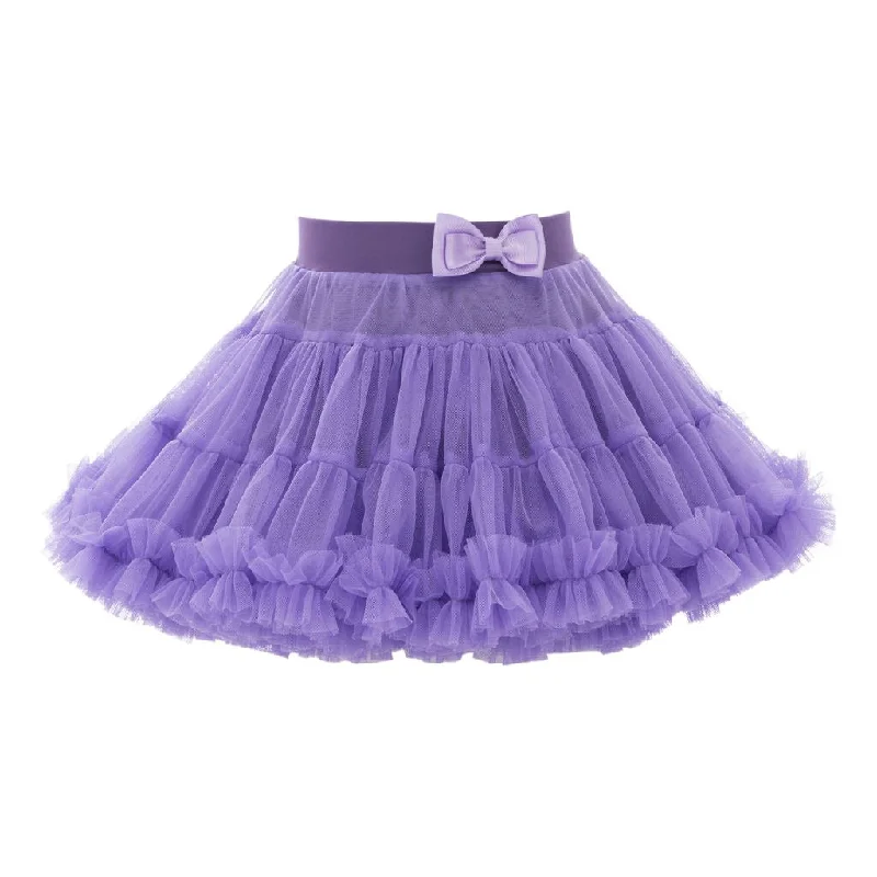 Personal Design Purple Bow Tutu Skirt