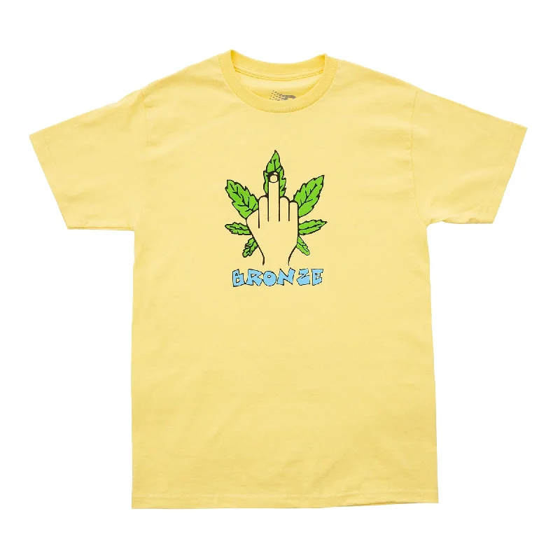 High-quality Styles Weed Finger Tee