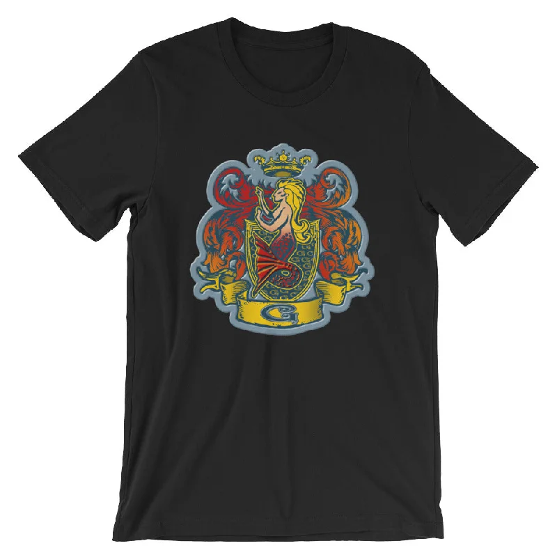 Casual Comfort Ruby Finfolk Crest T-Shirt