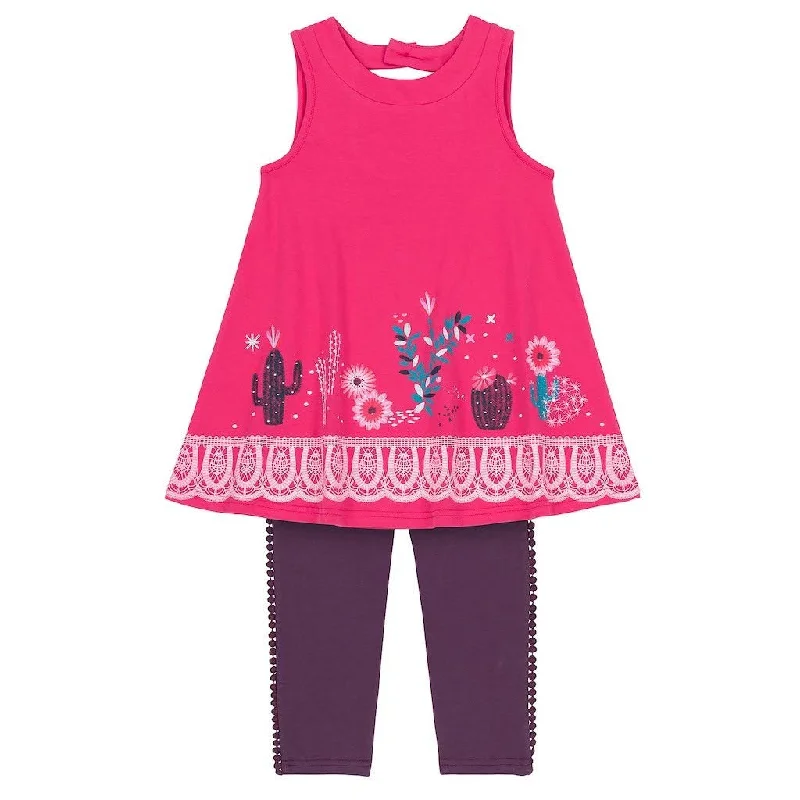 End Of The Year Azalea Tunic & Capri Jersey Set