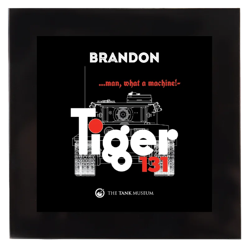 Fashion Selection Tiger 131 Square Coaster