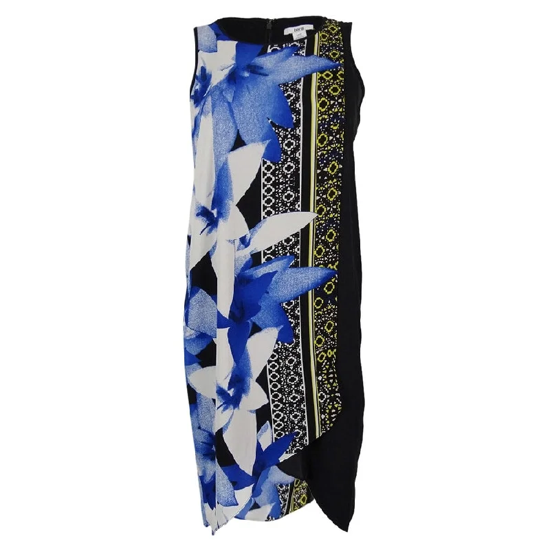 Ethnic Style Bar III Women's Sleeveless Floral Print Dress
