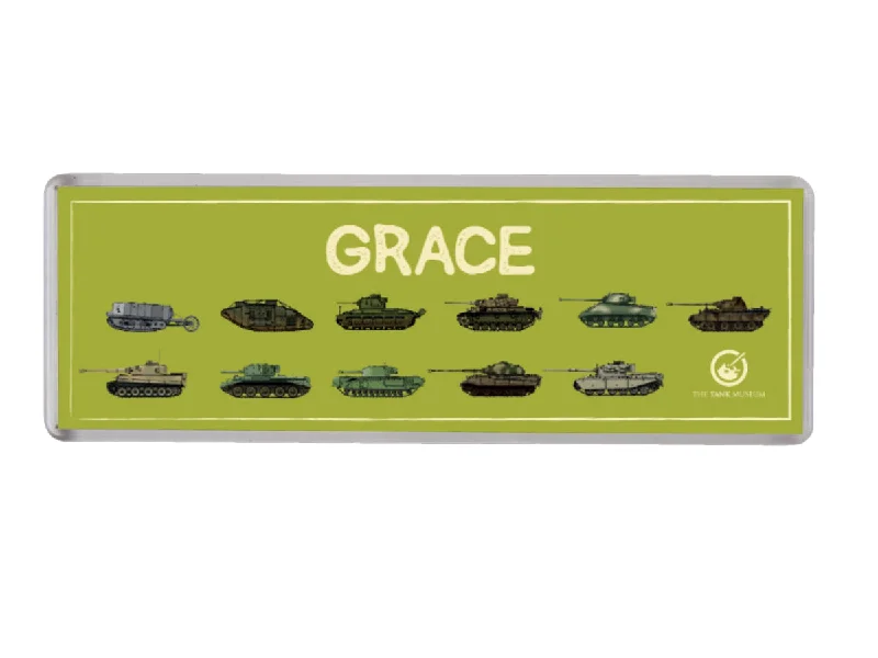 Lively And Youthful Tanks Magnet
