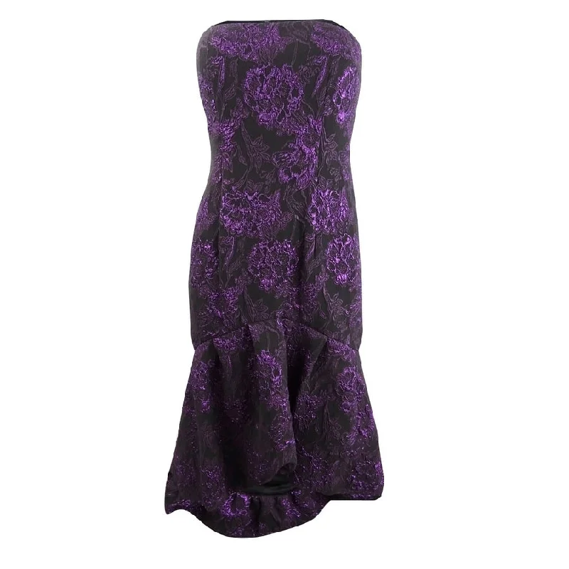 Comfort Fit Aidan Mattox Women's Strapless Mindi Dress