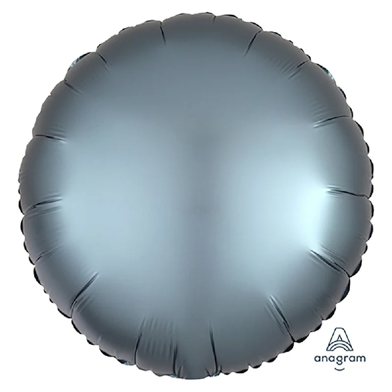 Elegant Series 18 inch CIRCLE - SATIN LUXE STEEL BLUE