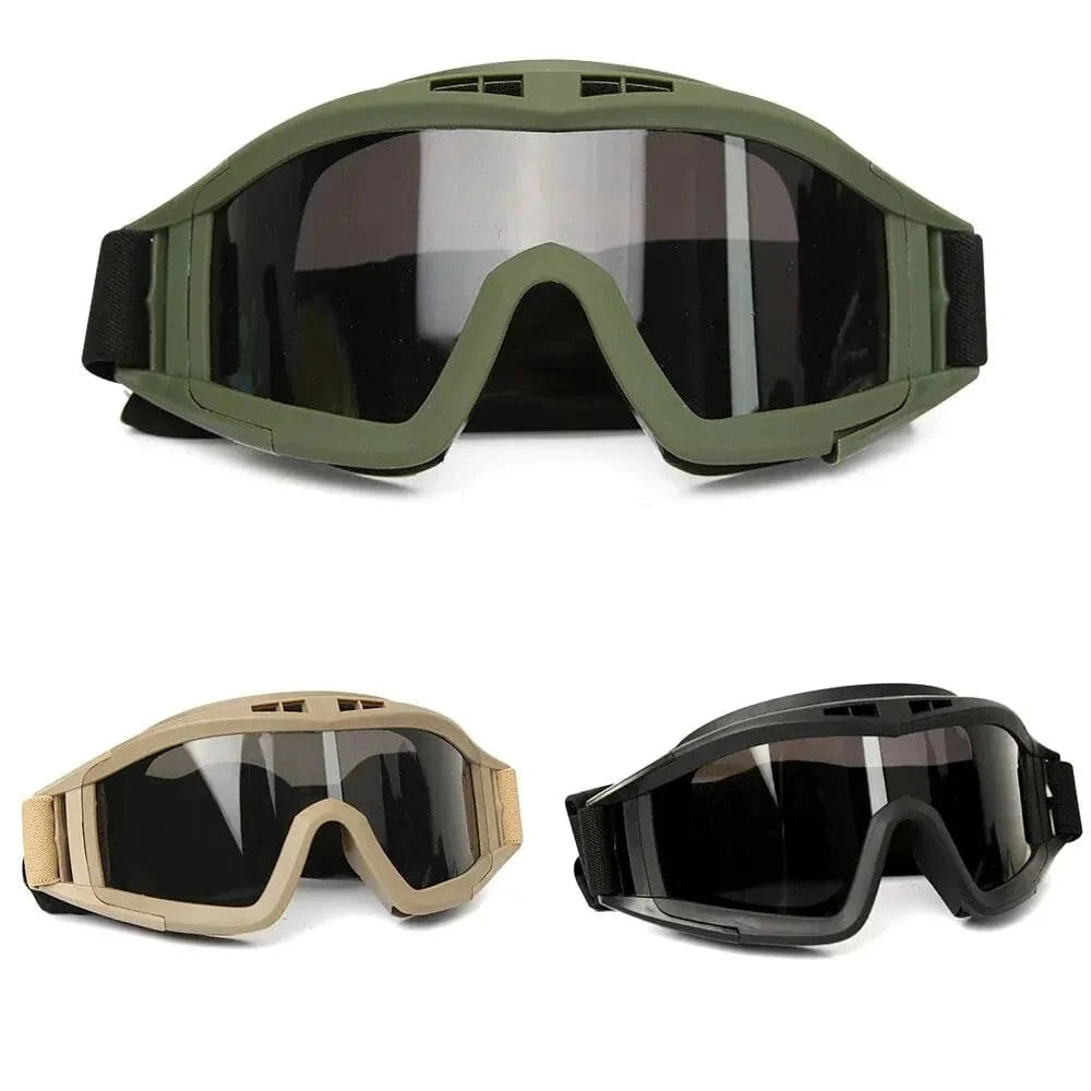 Personalized Design Airsoft Tactical Goggles 3 Lens Windproof Dustproof Shooting Motocross Motorcycle Mountaineering Glasses CS Safe Protection Personalized Design Airsoft Tactical Goggles 3 Lens Windproof Dustproof Shooting Motocross Motorcycle Mountaineering Glasses CS Safe Protection