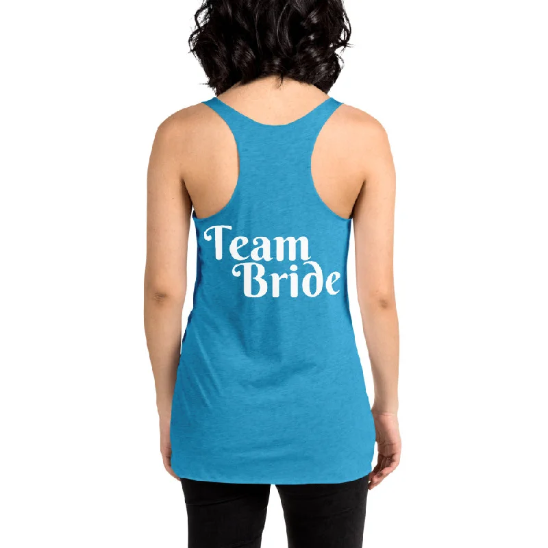 Breathable Style Team Bride Racerback Tank