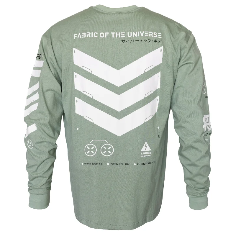 Versatile Wear V3-3 Faded Green Long Sleeve T