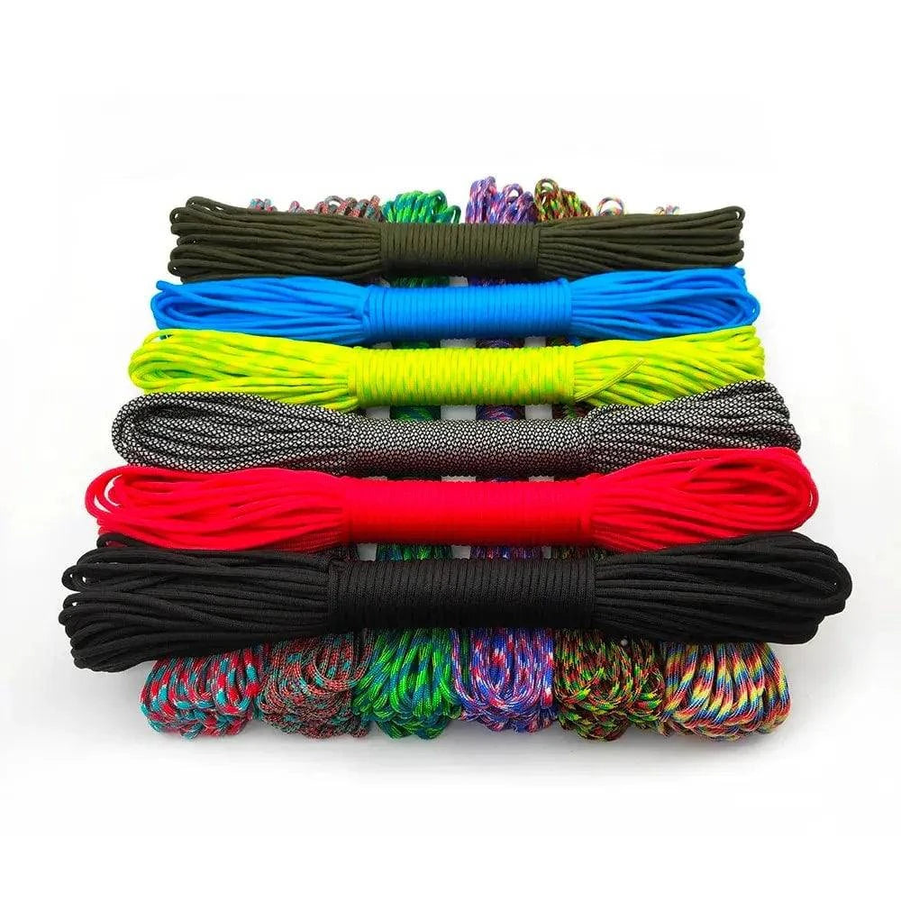 Advanced Customization 31 Meters Dia.4mm 9 Stand Cores Paracord for Survival Parachute Cord Lanyard Camping Climbing Camping Rope Hiking Clothesline Advanced Customization 31 Meters Dia.4mm 9 Stand Cores Paracord for Survival Parachute Cord Lanyard Camping Climbing Camping Rope Hiking Clothesline