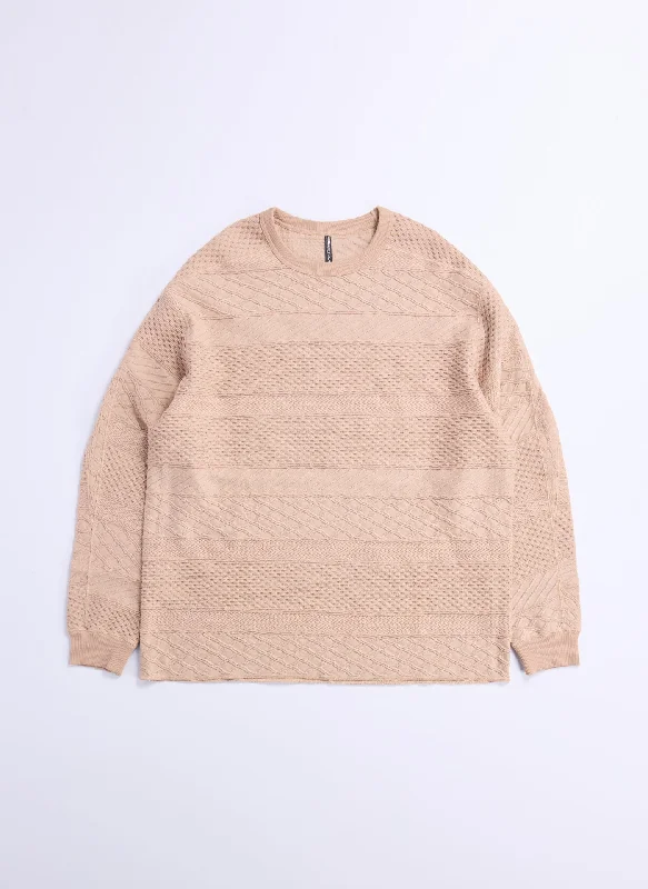 Exquisite Craftsmanship Cotton Jacquard Patchwork Tops