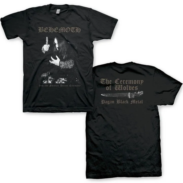 Classic And Versatile Behemoth "Ceremony Of Wolves" T-Shirt