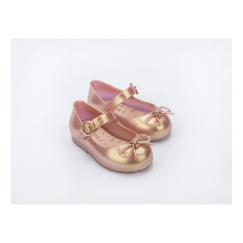 Sports Design Pink Jelly Bow Shoes