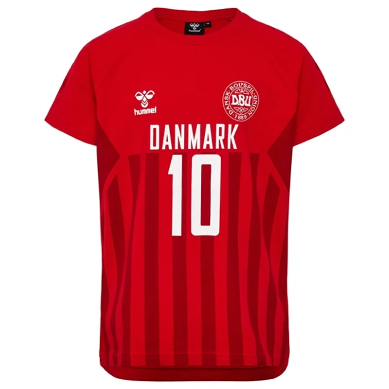 Exquisite Craftsmanship Hummel DBU VM 2022 Tango Red Celebrate T-shirt