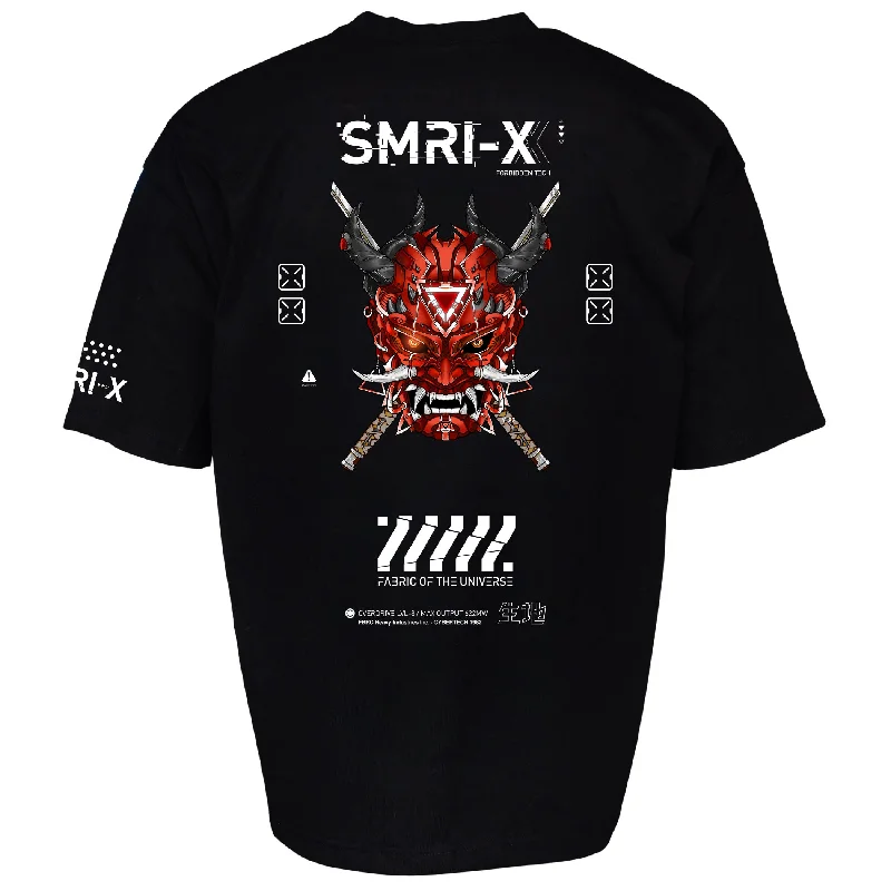 Personal Charm SMRI-X Black Oversized Short Sleeve T