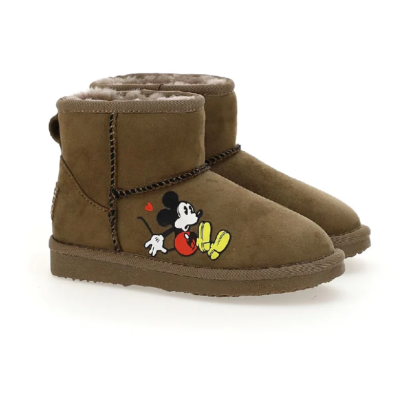 High Street Fashion Brown Disney Boots