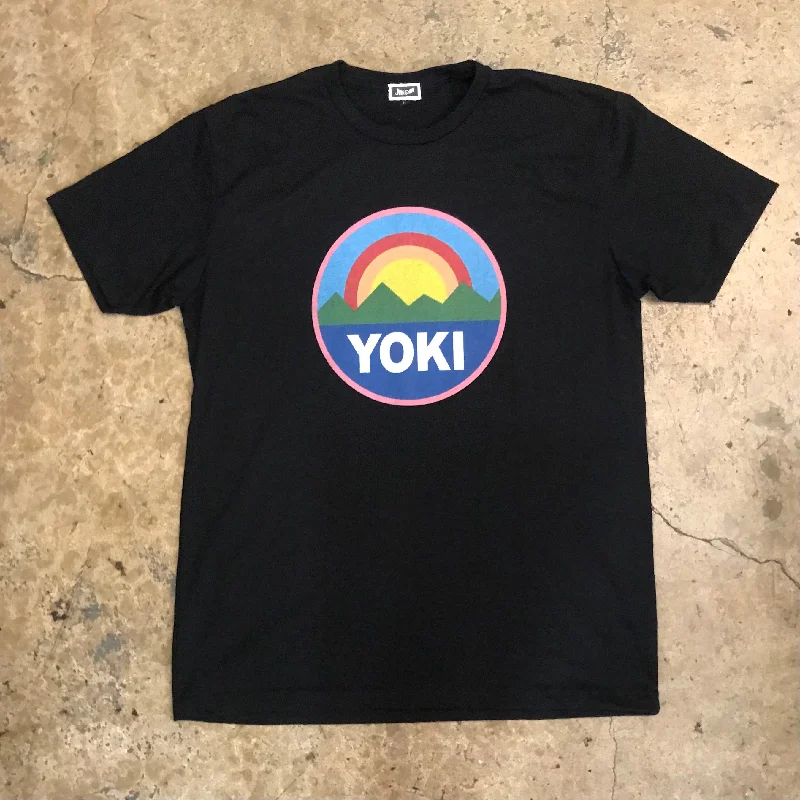 Fashion Concept MOUNTAIN TSHIRT BLACK