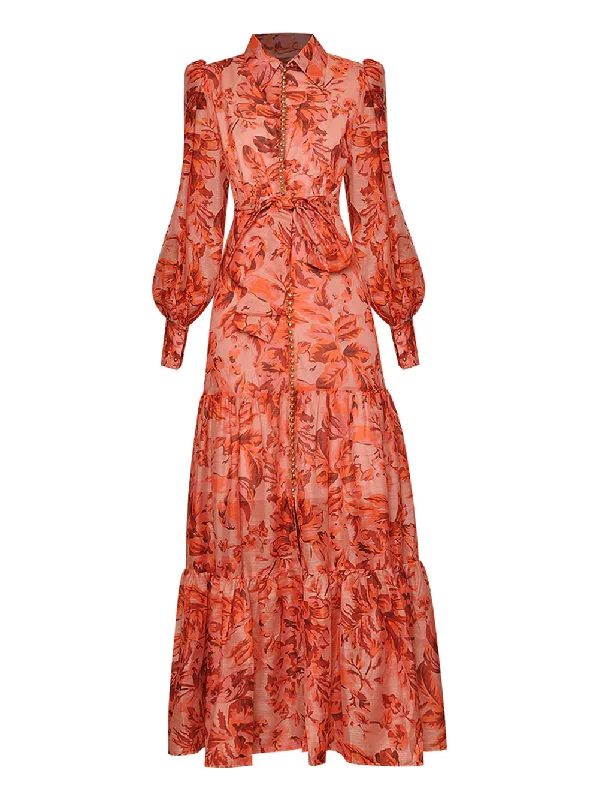 Exquisite Craftsmanship ZENEYA Maxi Dress