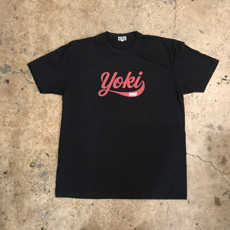 Elegant Outline YOKISHOP BLACK COKE TEE