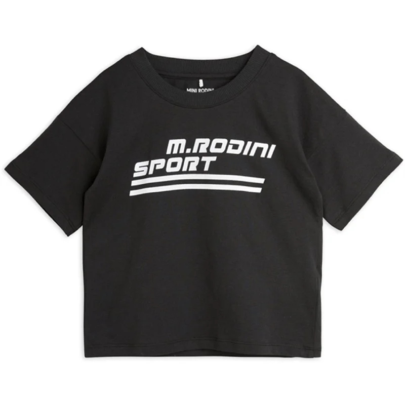 Versatile Comfort Wear Mini Rodini Black M Rodini Sport Sp T-shirt