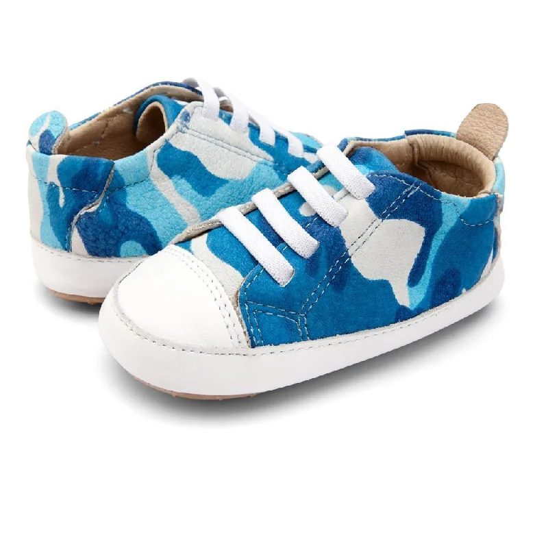 Weekend Style Blue Camo Eazy Jogger Sneakers