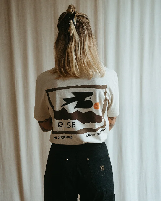 Easy Style Rise T-Shirt - Bone