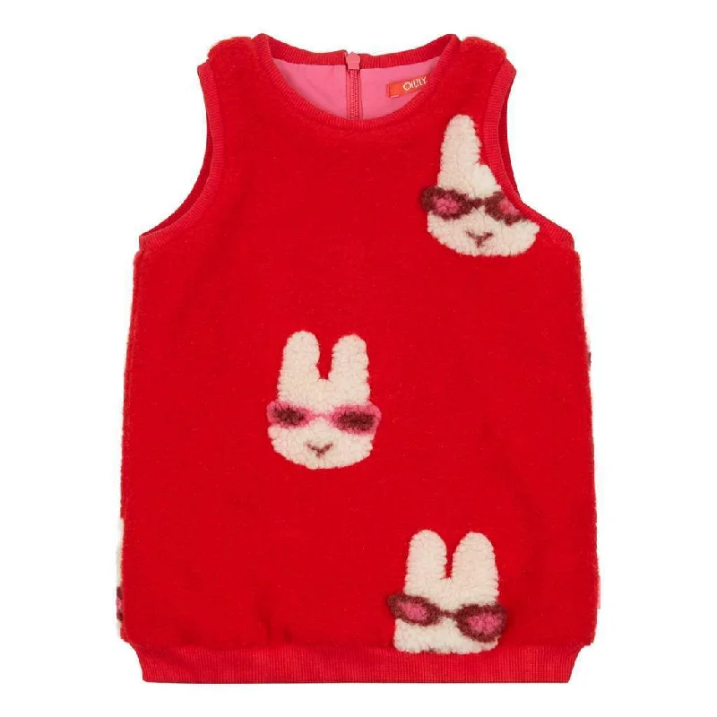 Unique Design Red Alpacas Dress