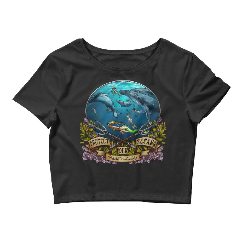 Summer Selection Pod Protectors Crop Tee