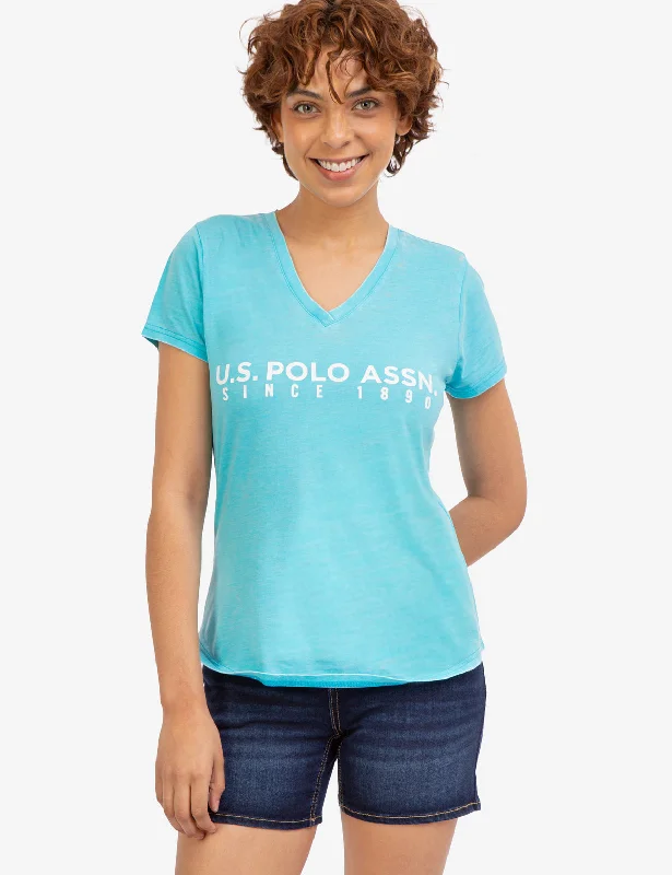 Relaxed Style U.S. POLO ASSN. BURNOUT T-SHIRT