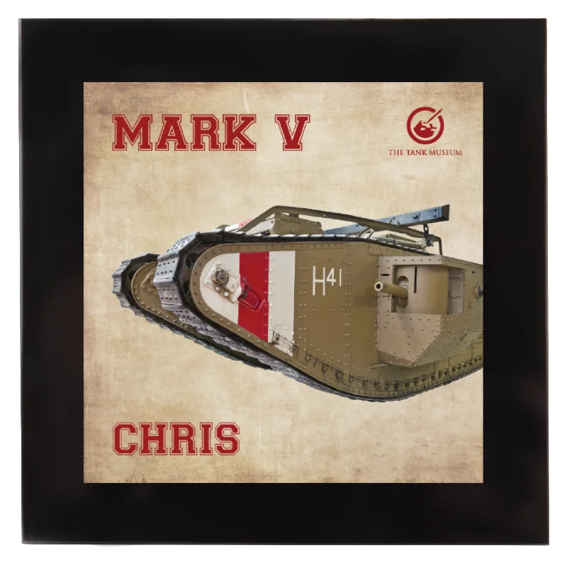 Retro Design Mark V Square Coaster