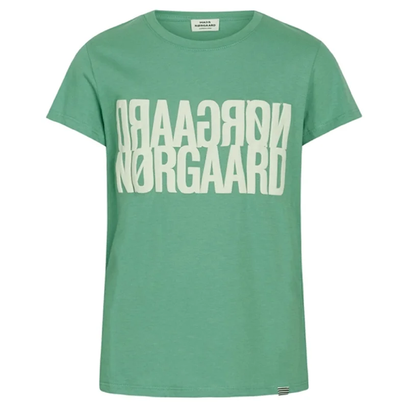 Relaxed Chic Mads Nørgaard Single Organic Tuvina T-Shirt Créme De Menthe