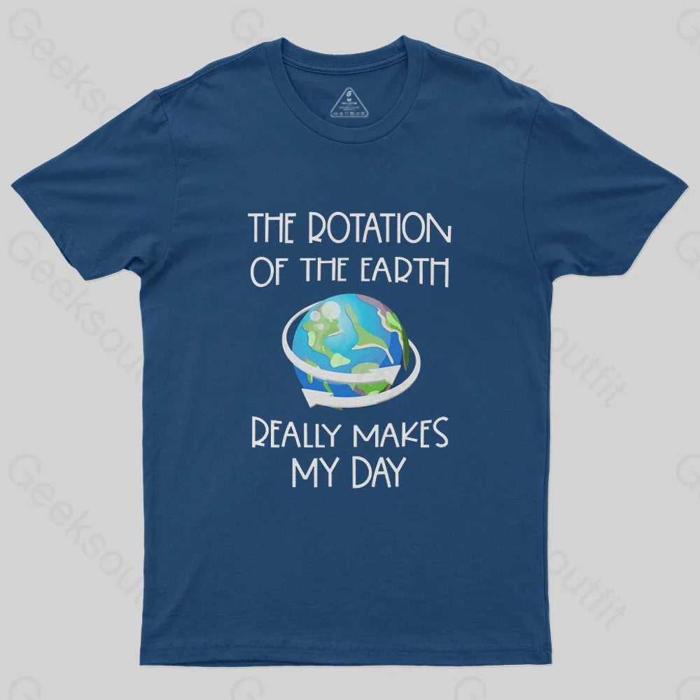 Ethnic Style Funny Earth Science T-Shirt