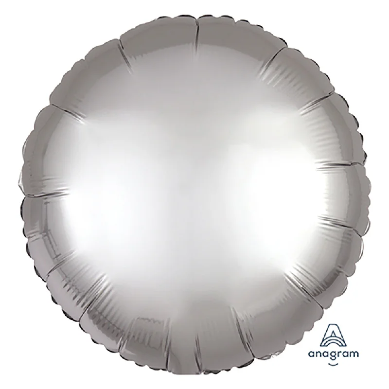 Fashion Must-have 18 inch CIRCLE - SATIN LUXE PLATINUM