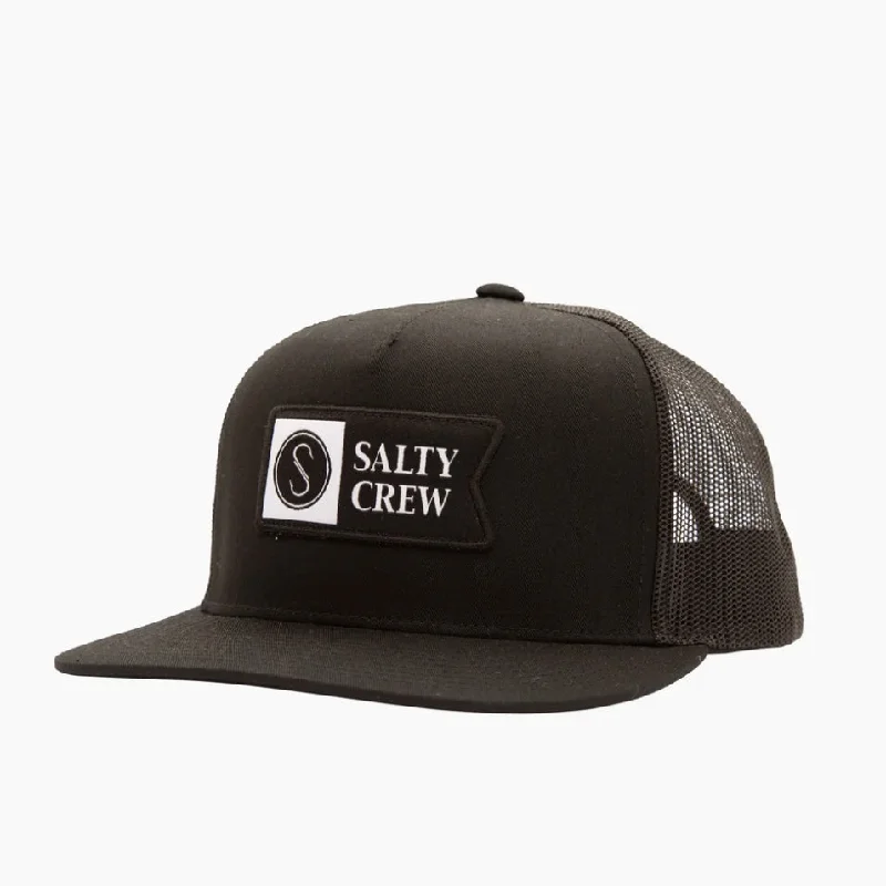 Carefree Style SC ALPHA TWILL TRUCKER HAT BLACK