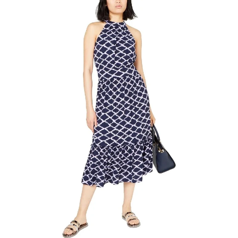 Cozy Outfit Michael Kors Women's Printed Jacquard Maxi Dress Dark Lavender Size Small - Purple Cozy Outfit Michael Kors Women's Printed Jacquard Maxi Dress Dark Lavender Size Small - Purple