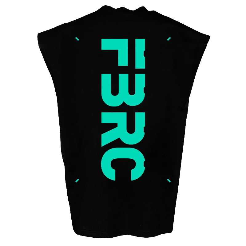 Modernism FBRC Black Mint Oversized Sleeveless T