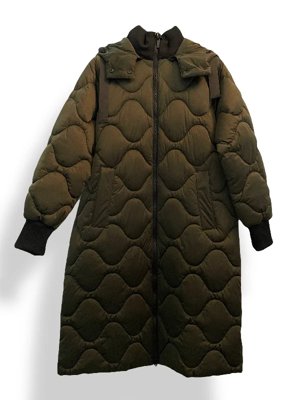 Elegant Design FINAL SALE - CRO Coat E1611RO-754 OLIVE GREEN sizes 8 & 10