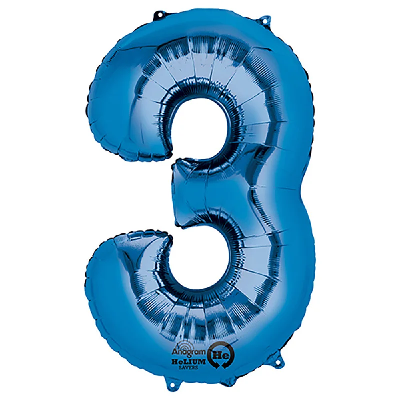 Fresh Comfort 34 inch NUMBER 3 - ANAGRAM - BLUE