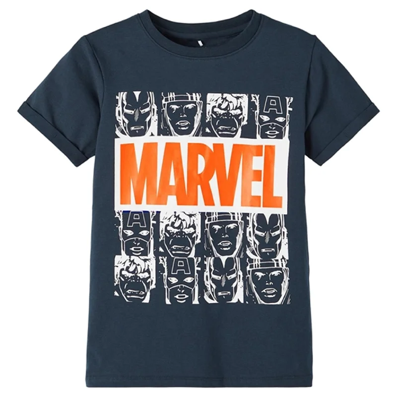 Playful Style Name it Dark Sapphire Mackin Marvel T-Shirt