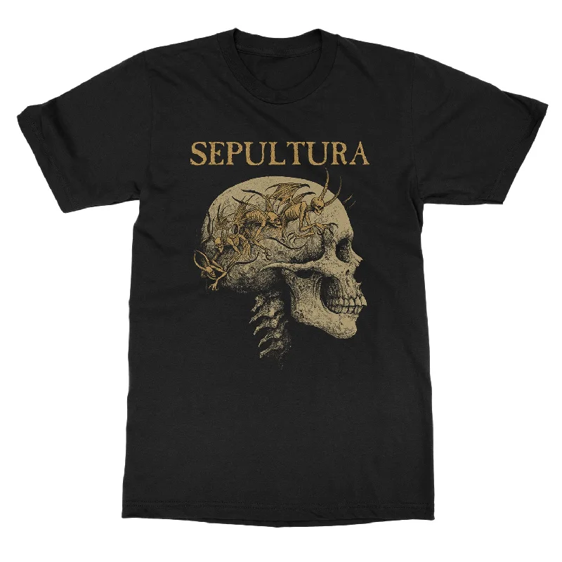 Relaxed Dresses Sepultura "Klash Of The Titans Tour 2023" T-Shirt