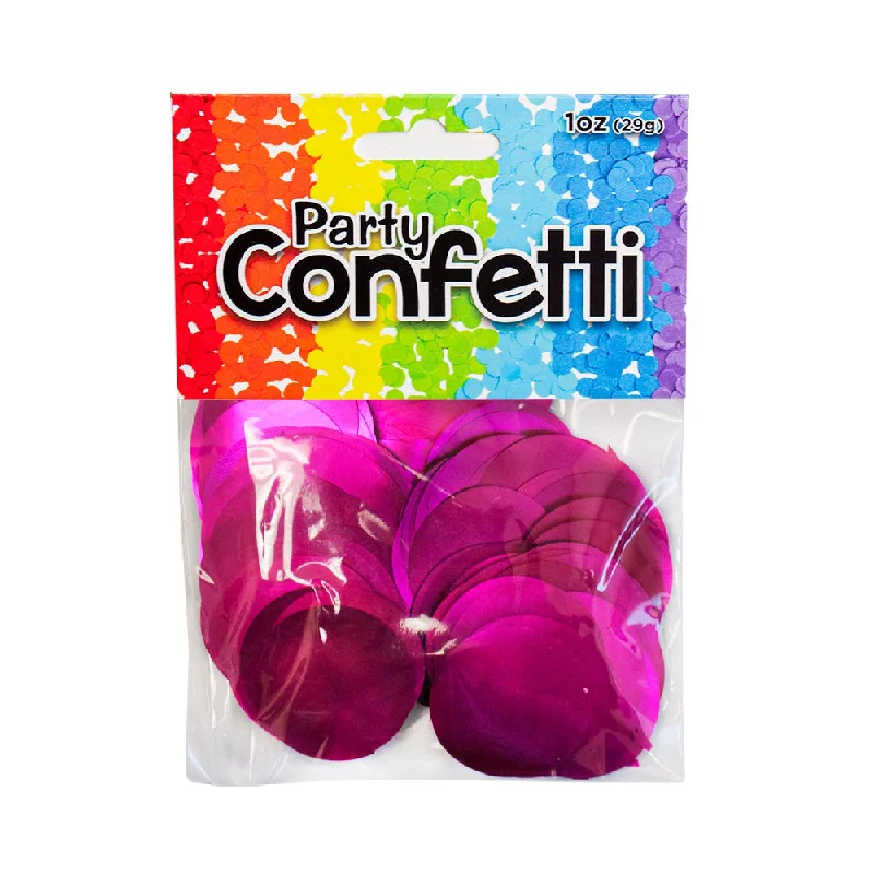 British Fashion CHROME CONFETTI - MAGENTA